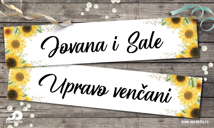 Tablice Za Automobile Za Vencanje 9