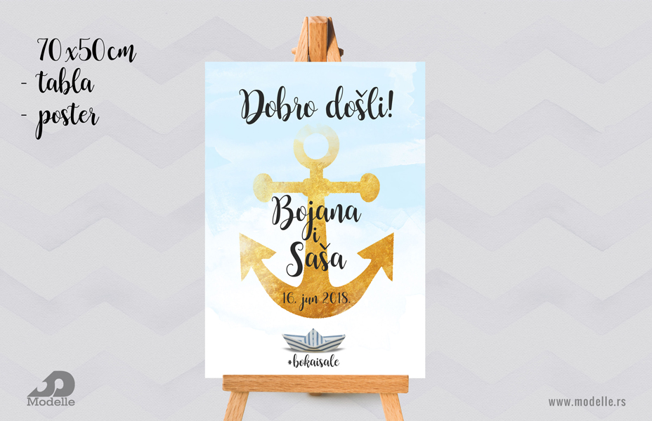 Tabla Dobrodoslice Za Svadbu 8